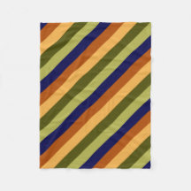 Cute Olive Sage Marine Stripes Petite Blanche Flee