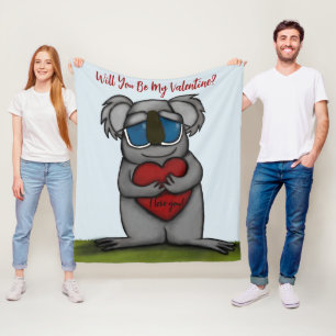 Couverture Polaire Cute Ours Koala