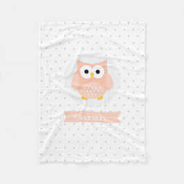 Couverture Polaire Cute-Owl Blanket