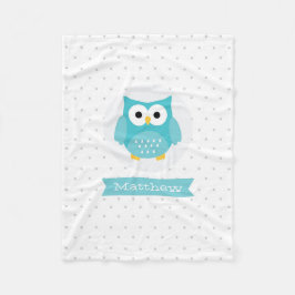 Couverture Polaire Cute-Owl Blanket