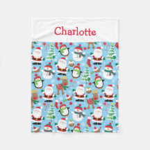 Cute Père Noël Christmas Kids Personnalisé