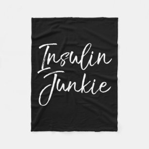 Couverture Polaire Cute Type 1 Devis Don Insulin Plaisanterie Pour Fe