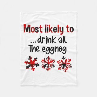 Couverture Polaire Cutecomfy Plus susceptible de boire tout l'eggnog