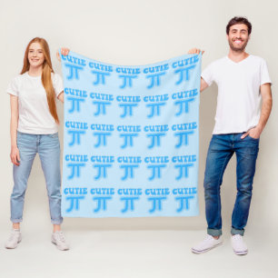 Couverture Polaire Cutie Pi - Cute Pie Day Fleece Blanche