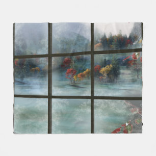 Couverture Polaire Cwm Autumn Frost Fleece Blanche