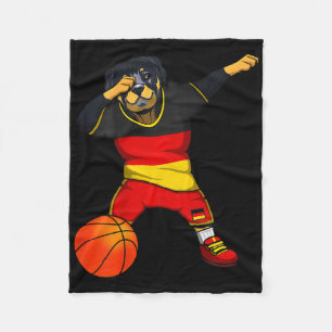 Couverture Polaire Dabbing Rottweiler Allemagne Maillot Croquis allem