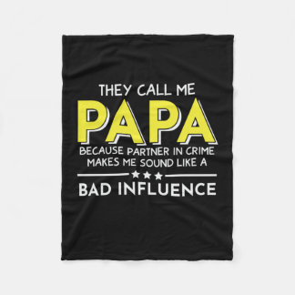 Couverture Polaire Daddy Don Ils M'Appelent Papas