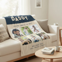 Daddy Simply The Best Photo Collector Personnalisé