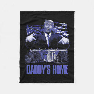 Couverture Polaire Daddys Accueil Maison Blanche Élection Trump 2024