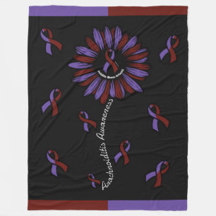 Couverture Polaire Daisy...Arachnoiditis Blanche polaire