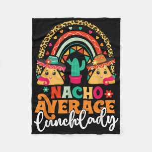 Couverture Polaire Dame moyenne Nacho Cinco De Mayo Mexique Fies