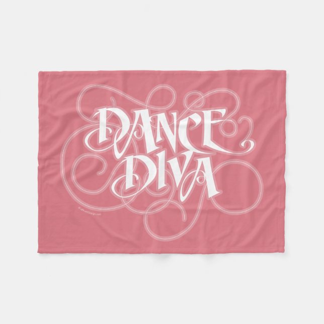 Couverture Polaire Dance Diva (Devant (Horizontal))