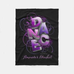 Couverture Polaire danse 3D (été personnalisé)