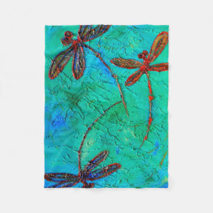 Couverture Polaire Danse de libellule