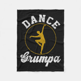 Couverture Polaire Danse Grumpa Danse Amant Fête des Pères