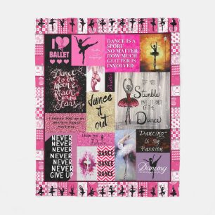 Couverture Polaire Danse - ma passion Ballet Danser Ballerinas Girl