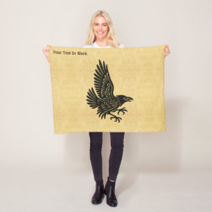 Couverture Polaire Danse Norse Raven