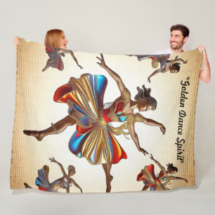 Couverture Polaire "Danse pour Inspirer les Âmes"