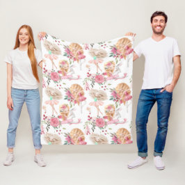 Couverture Polaire Danseurs de ballet