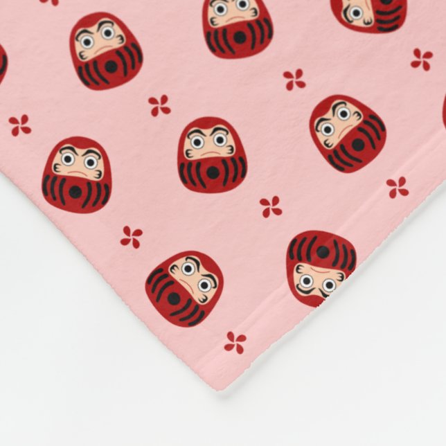 Couverture Polaire Daruma (Coin)