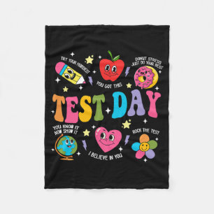 Couverture Polaire Day Rock The Test Test Day Motivation Enseignant