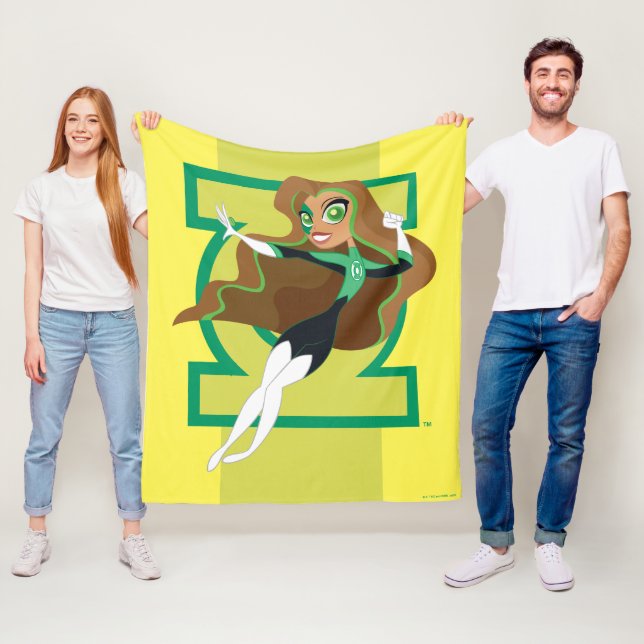 Couverture Polaire DC Super Hero Girls Green Lantern (En situation)