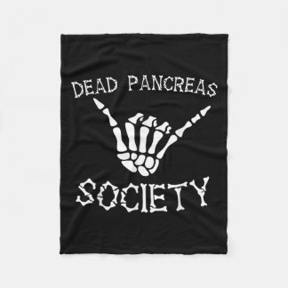 Couverture Polaire Dead Pancreas Society Gras Déclaration Cre de sens