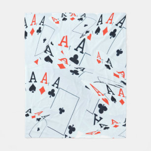 Couverture Polaire "Deck of Destiny : Layered Aces in a Poker Shuffle