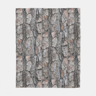 Couverture Polaire Décor de nature boisée
