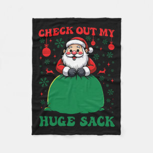 Couverture Polaire Découvrez Mon immense sac Père Noël Noël 2024 Holi