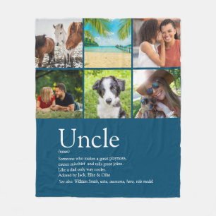 Couverture Polaire Définition de Funcle Oncle Fun Blue 6 Photo