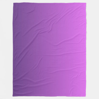 Couverture Polaire dégradé foncé violet