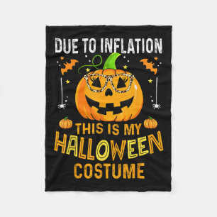 Couverture Polaire Déguisement Citrouille Halloween Hommes Femmes Drô