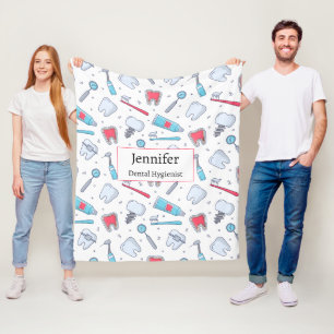Couverture Polaire Dents et outils Motif dentaire