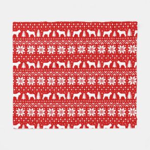 Couverture Polaire DES Flandres de Bouvier silhouette le motif de