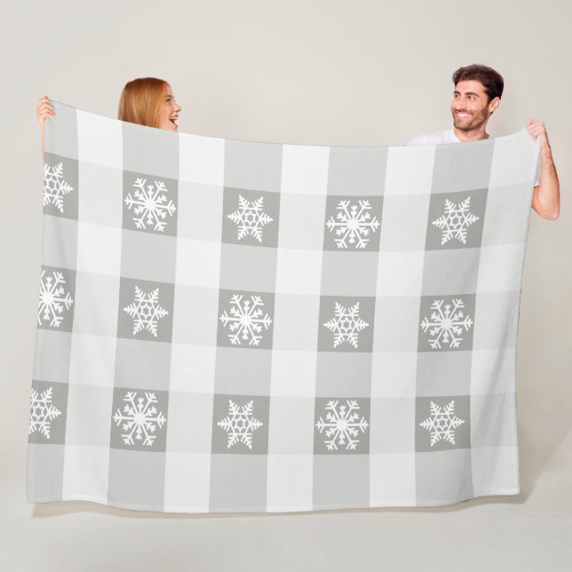 Couverture Polaire Design de Noël (En situation)