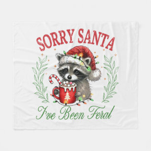 Couverture Polaire Désolé Père Noël, j'ai été fière