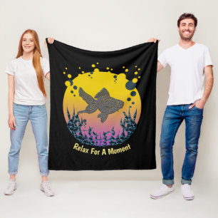 Couverture Polaire Détendez-Vous Sous La Mer Personnalisez