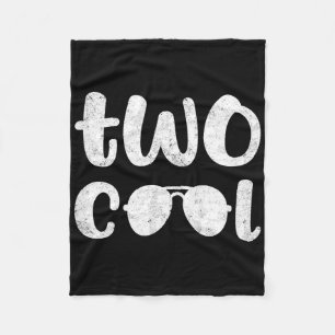 Couverture Polaire Deux Cool 2e cadeau d'anniversaire 2 année garçon