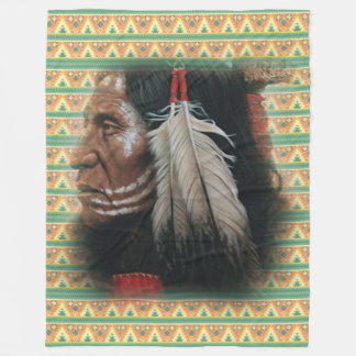 Couverture Polaire Deux plumes