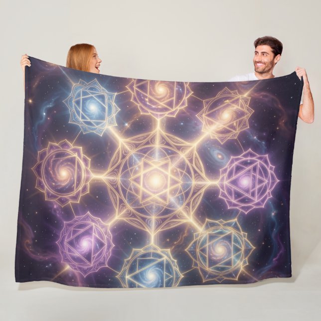 Couverture Polaire Die 7 Chakren´7 (En situation)