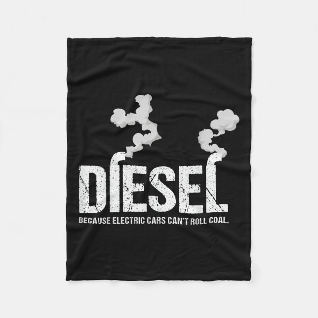 Couverture Polaire Diesel parce que l'électricité ne peut pas rouler  (Devant)