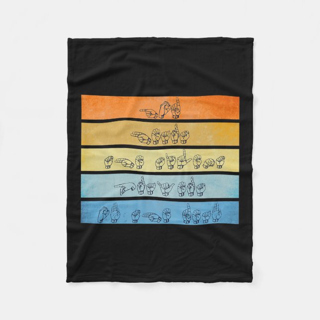 Couverture Polaire Dieu entend prier Sourde Sensibilisation Sourde Si (Devant)