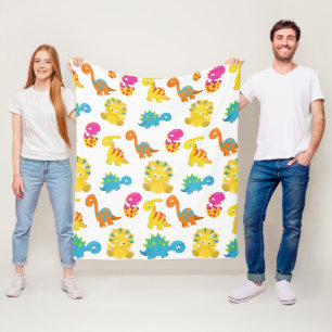 Couverture Polaire Dinosaures Mignons, Motif De Dinosaures, Baby Dino
