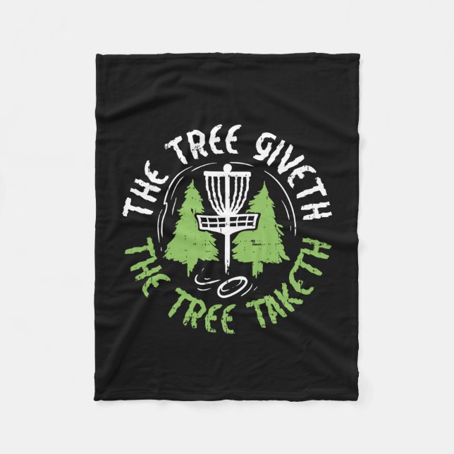 Couverture Polaire Disk Golf (Devant)