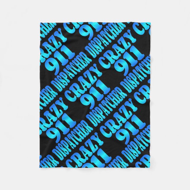 Couverture Polaire Dispatcher 911 fou (Devant)