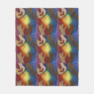 Couverture Polaire Diversité, Équité, Inclusion Fleece Jetez la couve