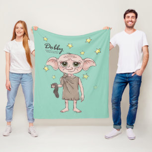 Couverture Polaire Dobby aquarelle personnage artistique