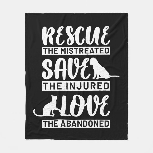 Couverture Polaire Dog (Devant)