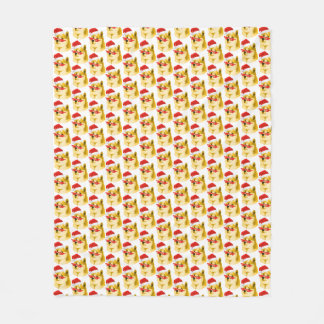 COUVERTURE POLAIRE DOGECOIN NOEL MERRY DOGEMAS